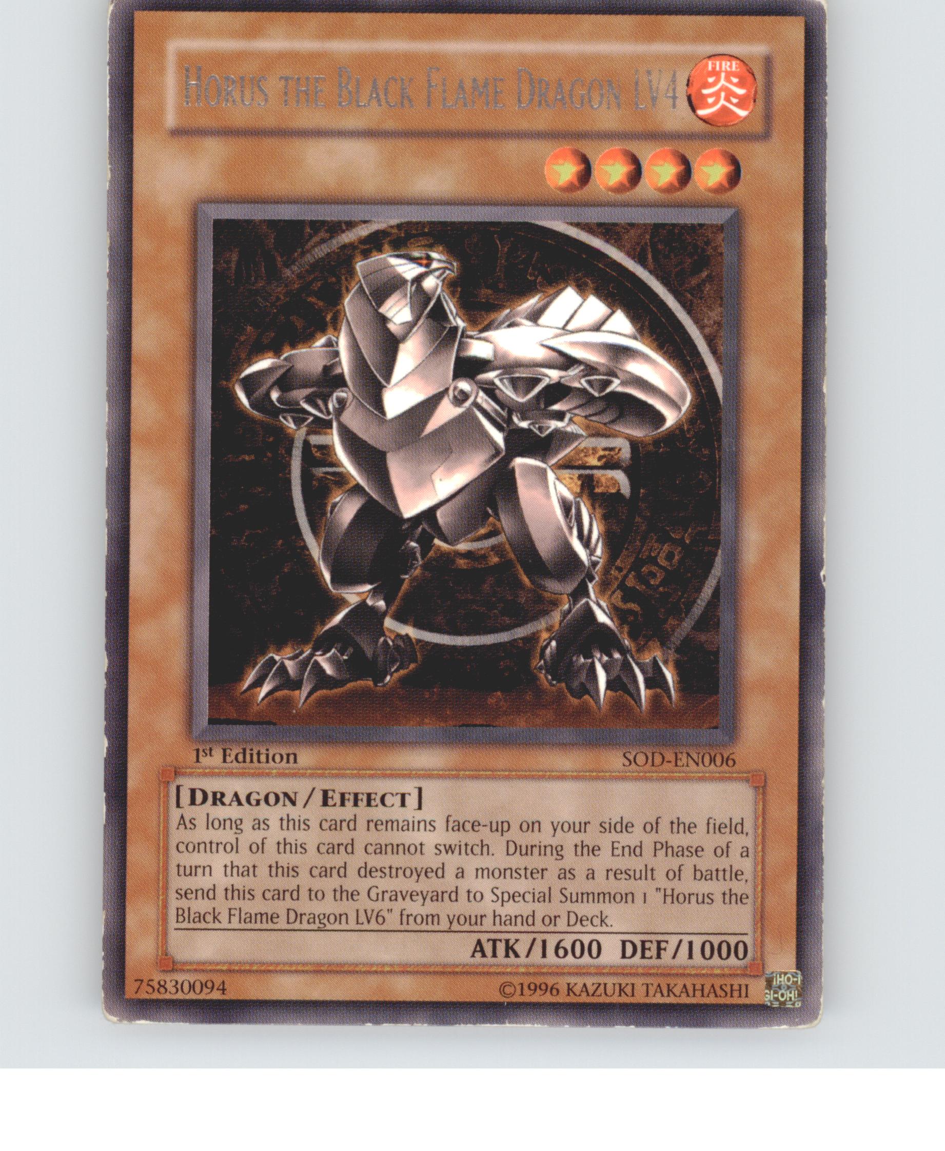 Horus the Black Flame Dragon LV4