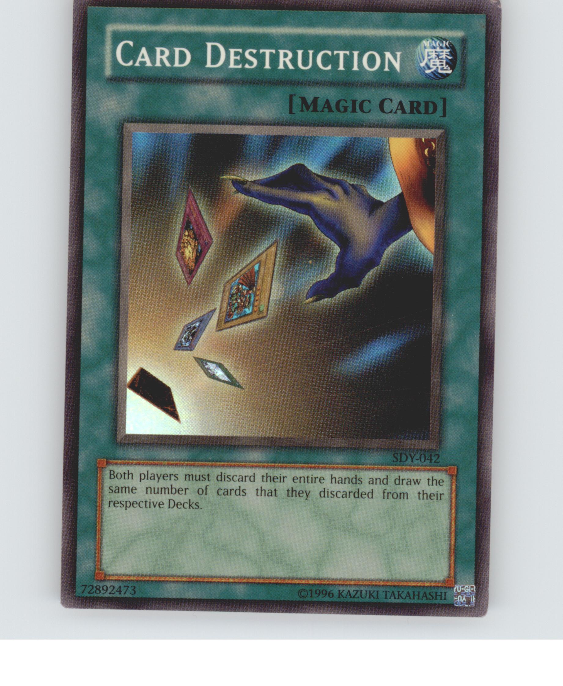 Card Destruction