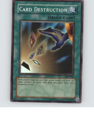 Card Destruction