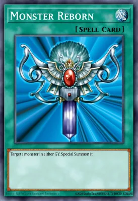 Monster Reborn — LOB-EN118 Ultra Rare (Yu-Gi-Oh!)