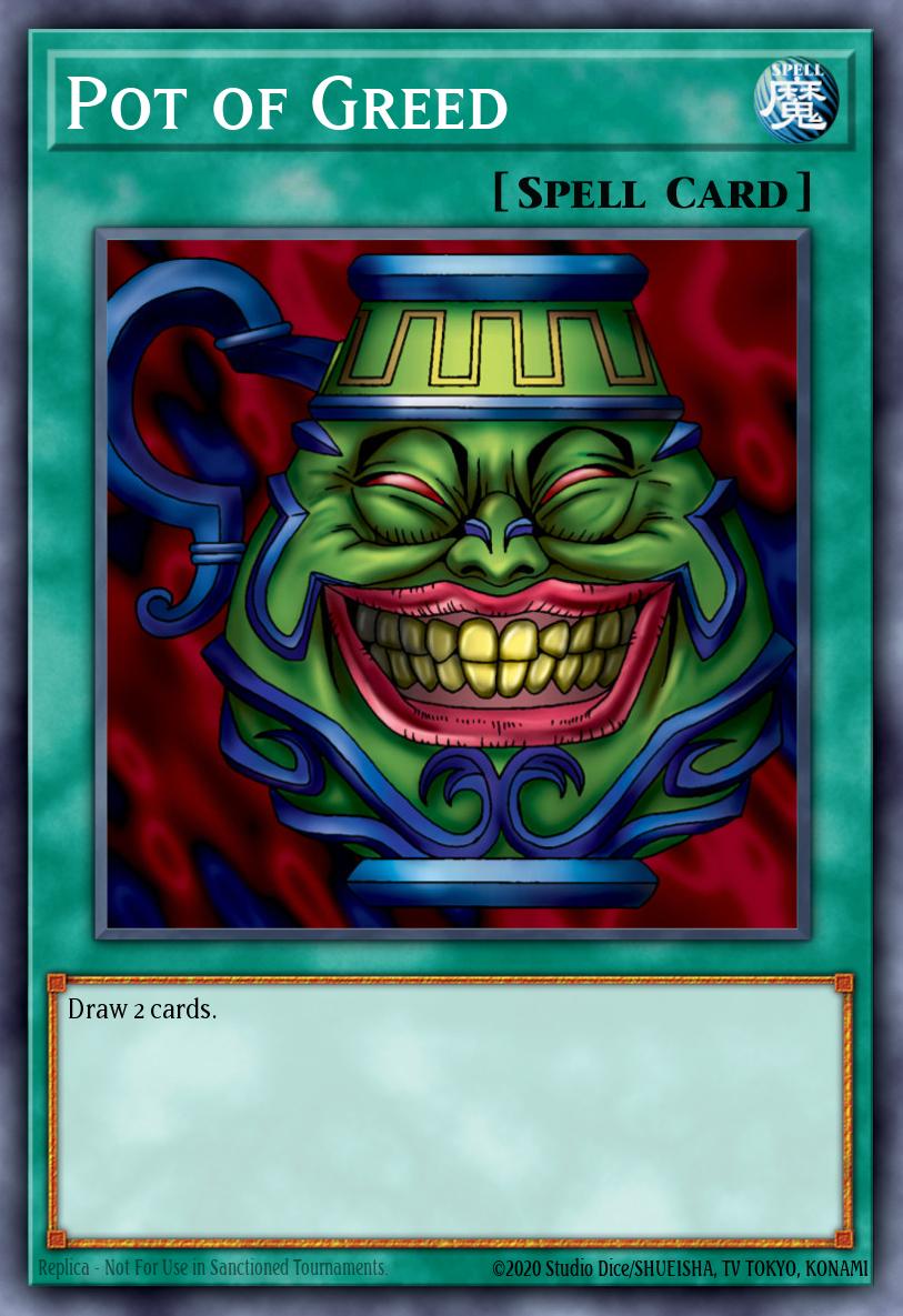 Pot of Greed — LOB-EN119 Rare (Yu-Gi-Oh!)